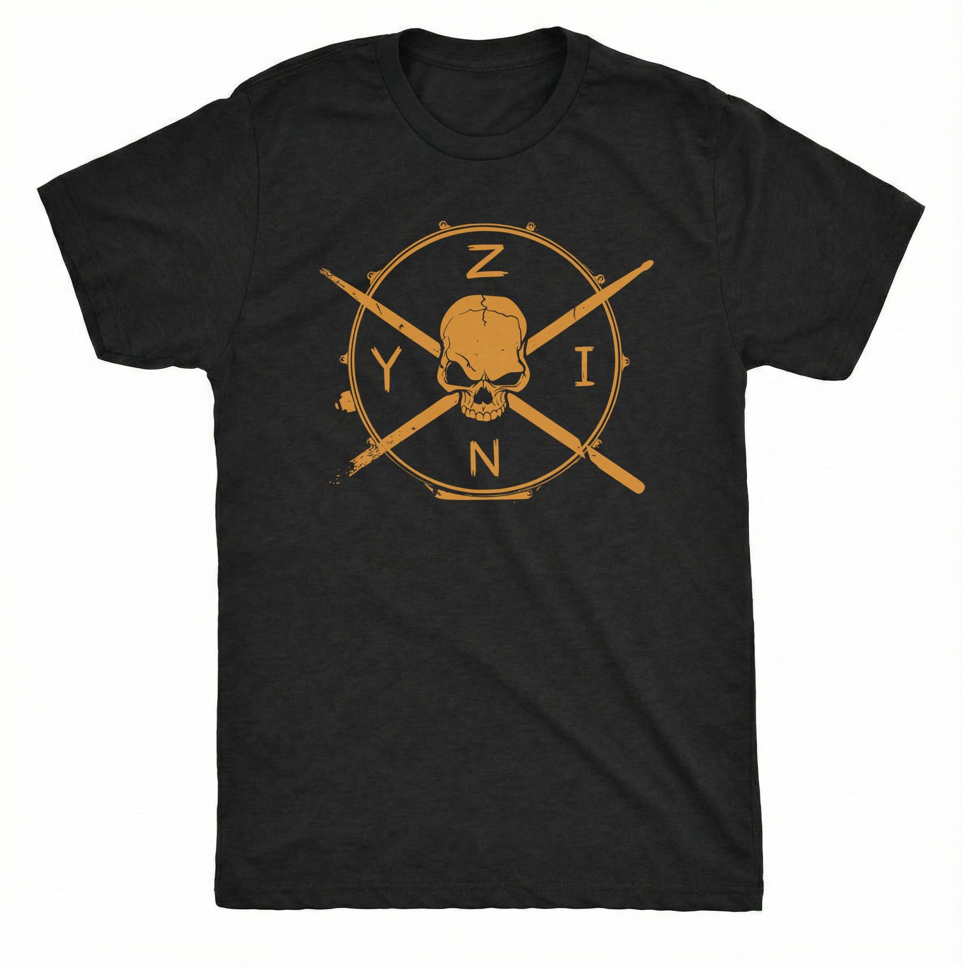 YINZ Drum Tee | Classic Tee Black
