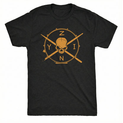 YINZ Drum Tee | Classic Tee Black
