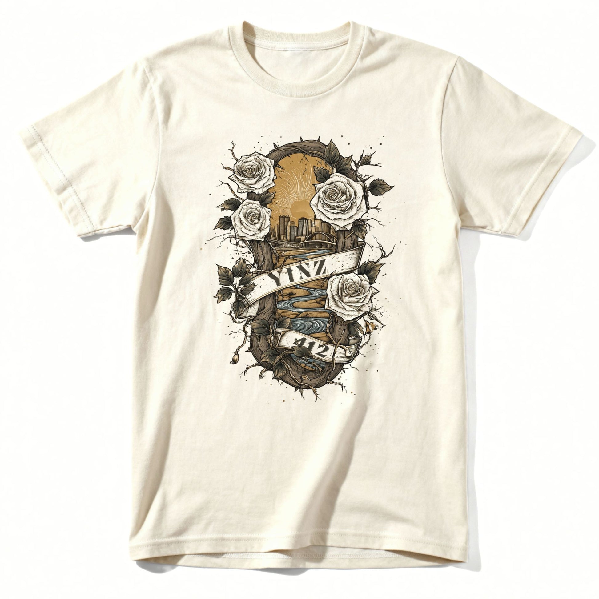 YINZ Heritage T-Shirt | Comfort Colors® 1717 Natural