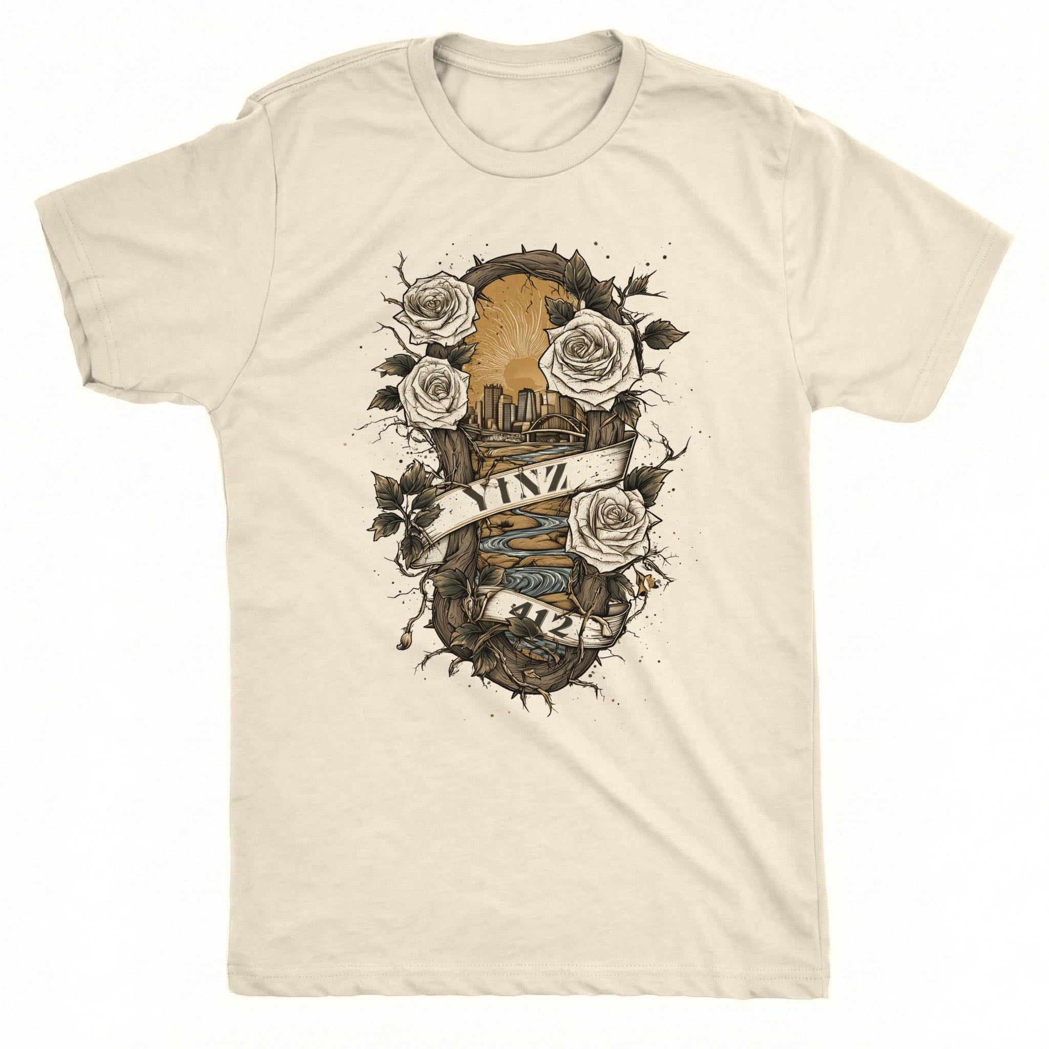 YINZ Heritage T-Shirt | Comfort Colors® 1717 Natural